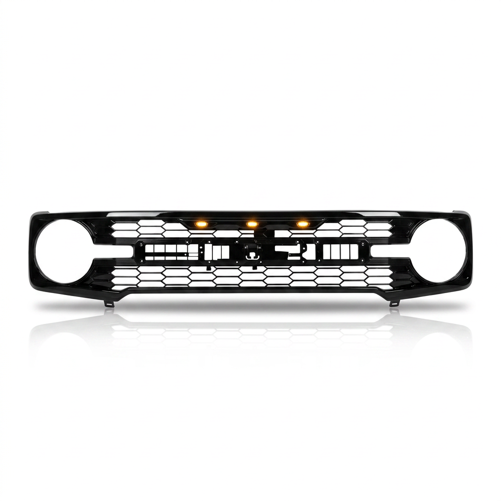 2020-2023 Ford Bronco Raptor Grille (WITH DECORATIVE LAMP)