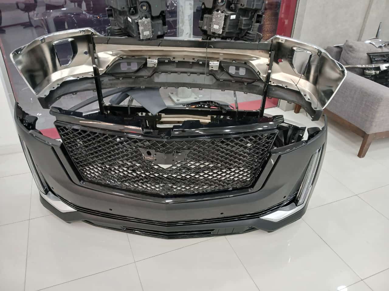 front bumper escalade 2015-2020 (kit)(without camera hole)